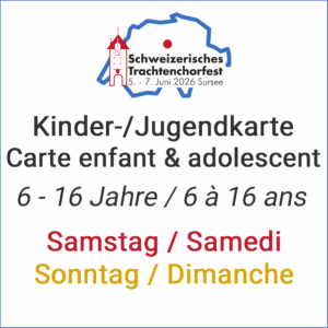 Kinder- und Jugendkarte / Carte enfant & adolescent